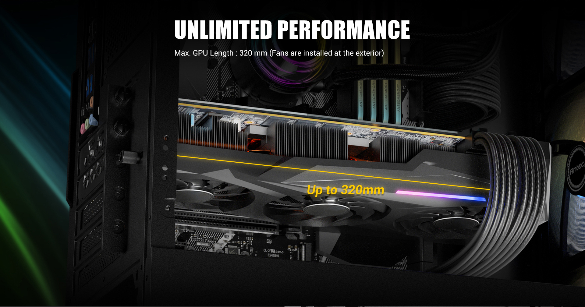 ANTEC NX Series NX500M Gaming Case